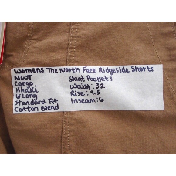 THE NORTH FACE Women's Riverside Lifestyle Hiking Standard Fit Shorts Size 6 - Picture 3 of 9